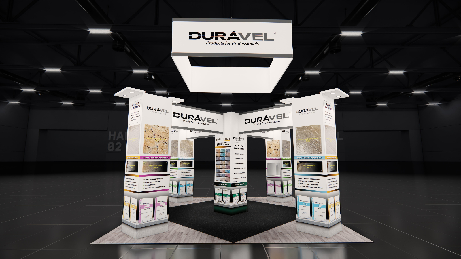 20 x 20 Island Exhibit Rental — MODEX, Atlanta