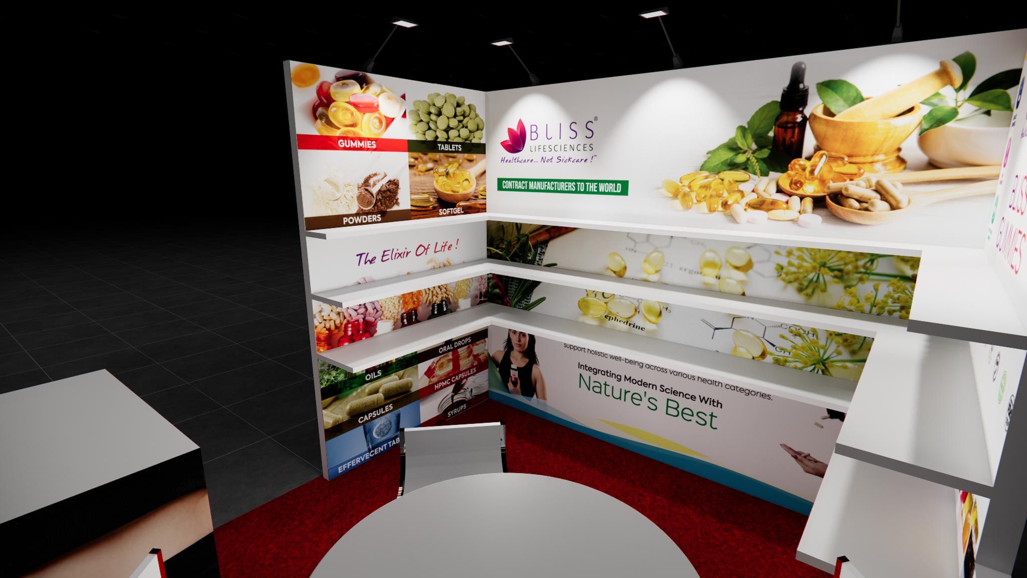10 x 10 Inline Exhibit Rental — CES, Las Vegas