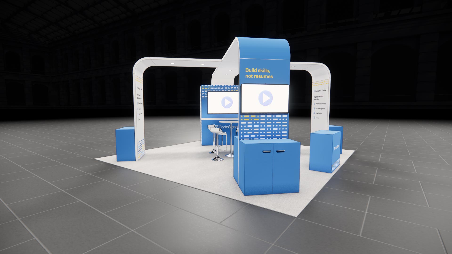 20 x 20 Island Exhibit Rental — MODEX, Atlanta