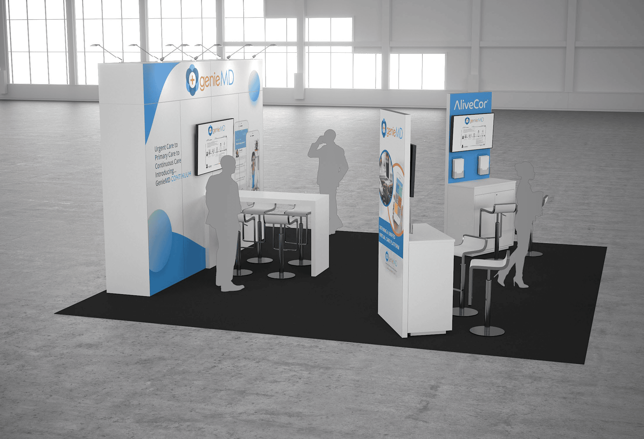 20 x 20 Island Exhibit Rental — Global Pet Expo, Orlando