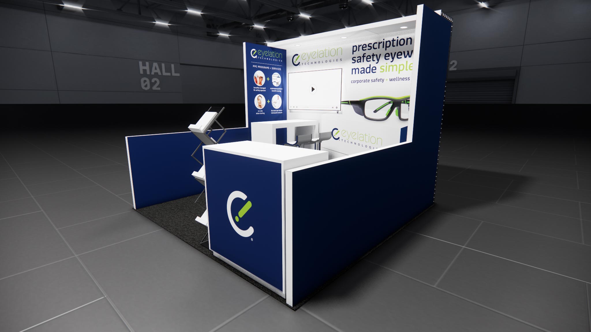 10 x 10 Inline Exhibit Rental — CES, Las Vegas