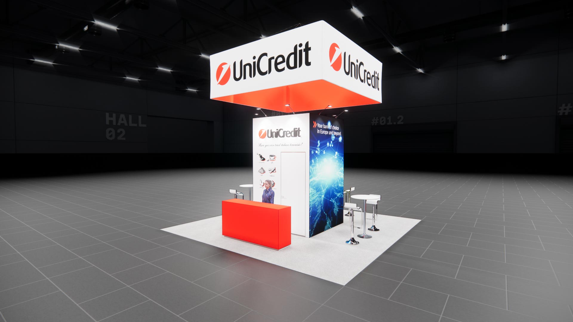 20 x 20 Island Exhibit Rental — Global Pet Expo, Orlando