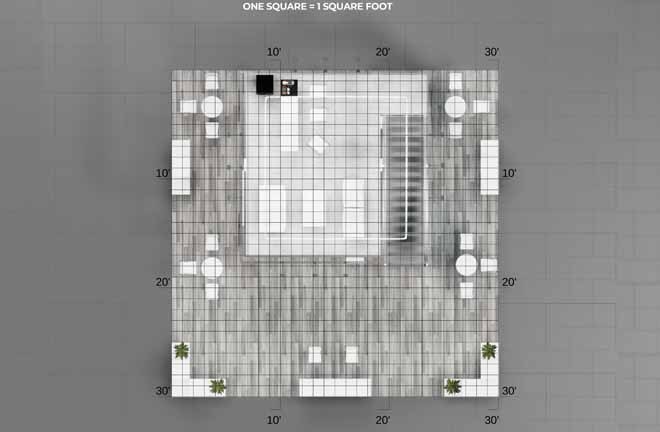 30 x 30 Double-Deck Exhibit Rental — CES, Las Vegas