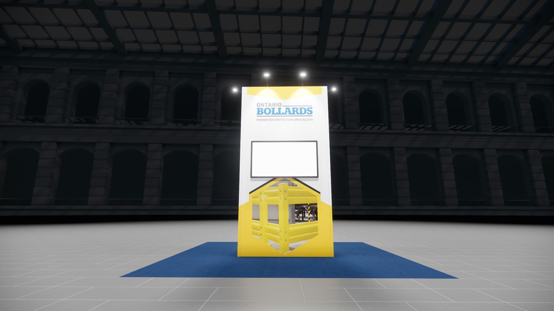 20 x 20 Island Exhibit Rental — InfoComm, Las Vegas