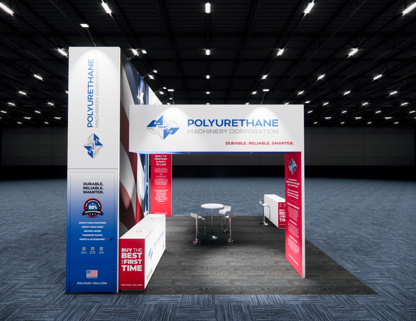 20 x 20 Island Exhibit Rental — MODEX, Atlanta