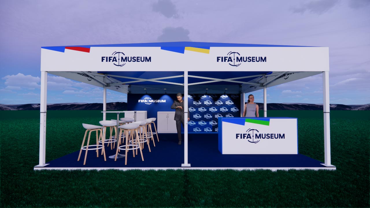 20 x 20 Island Exhibit Rental — IAAPA Expo, Orlando