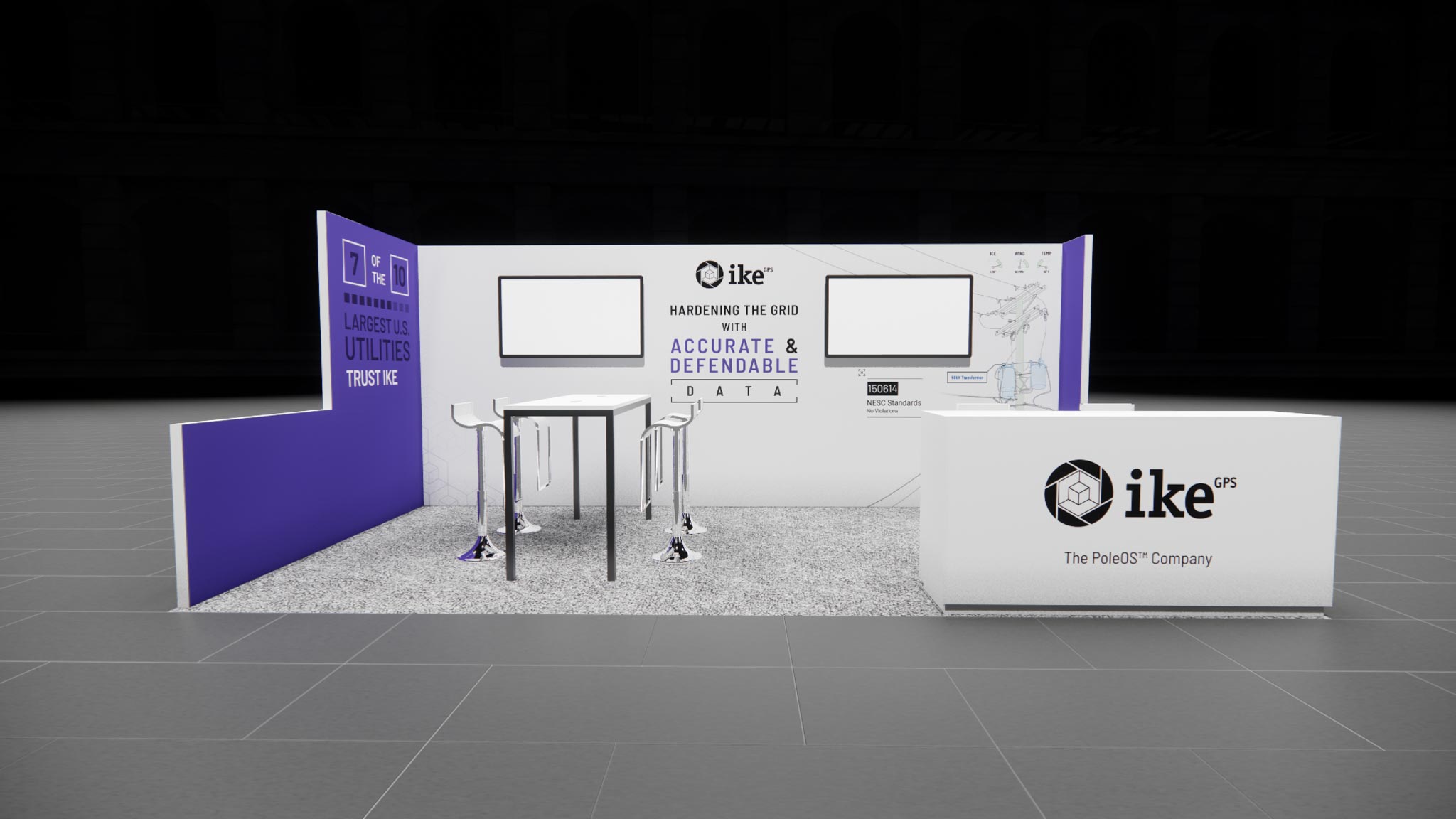 10x20 trade show exhibit rental — 10 x 20 inline exhibit rental — kbis, orlando hero image