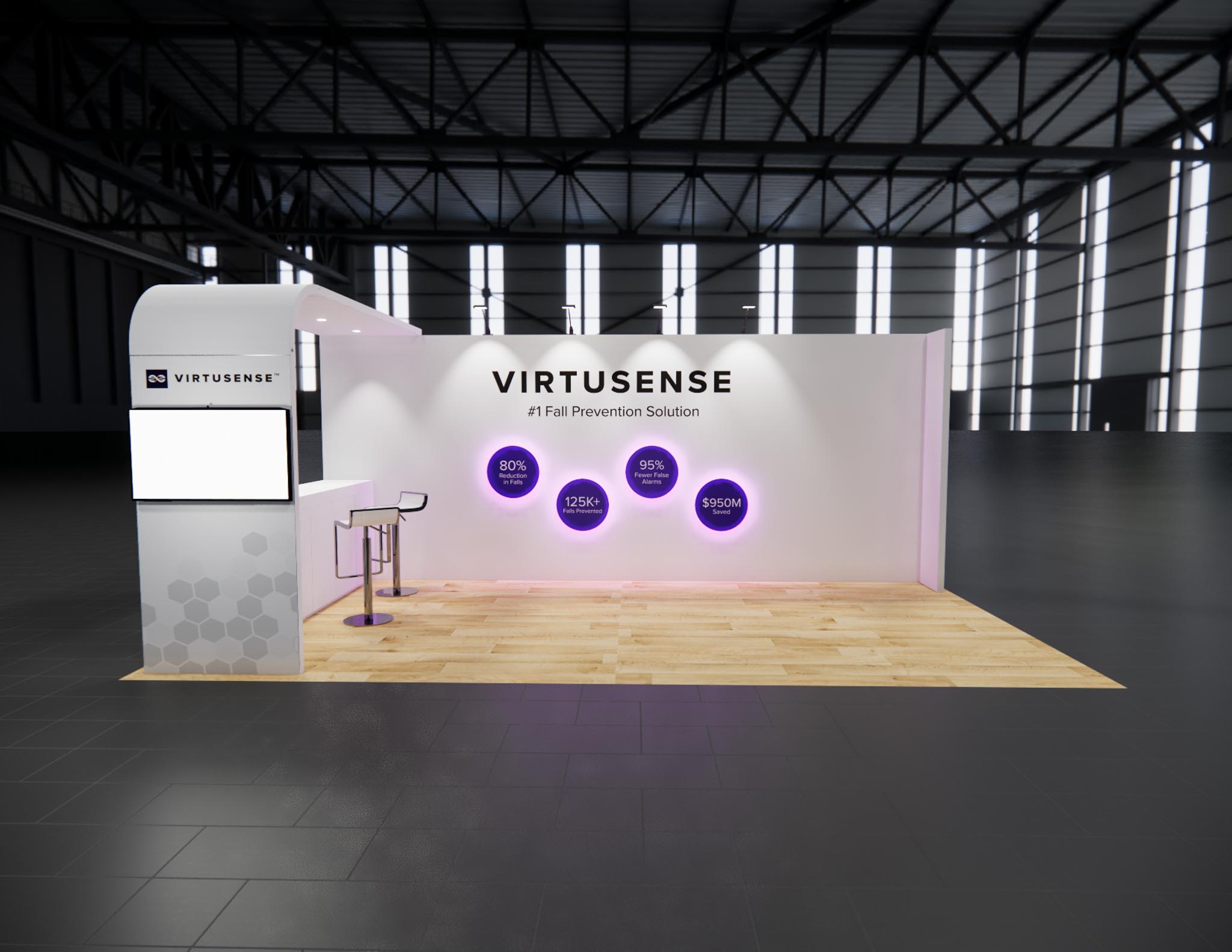 10x20 trade show exhibit rental — 10 x 20 inline exhibit rental — iaapa expo, orlando hero image