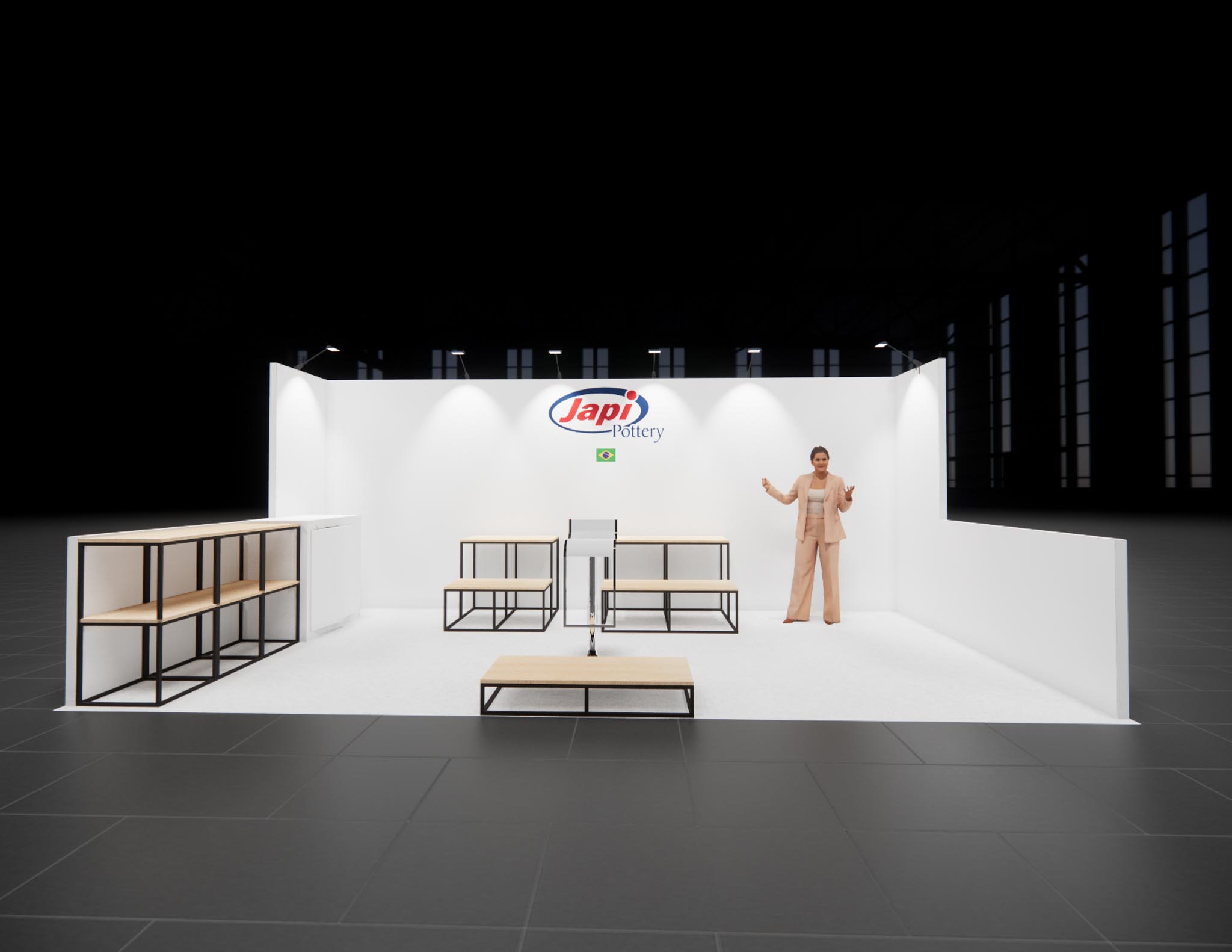 10x20 trade show exhibit rental — 10 x 20 inline exhibit rental — kbis, orlando hero image