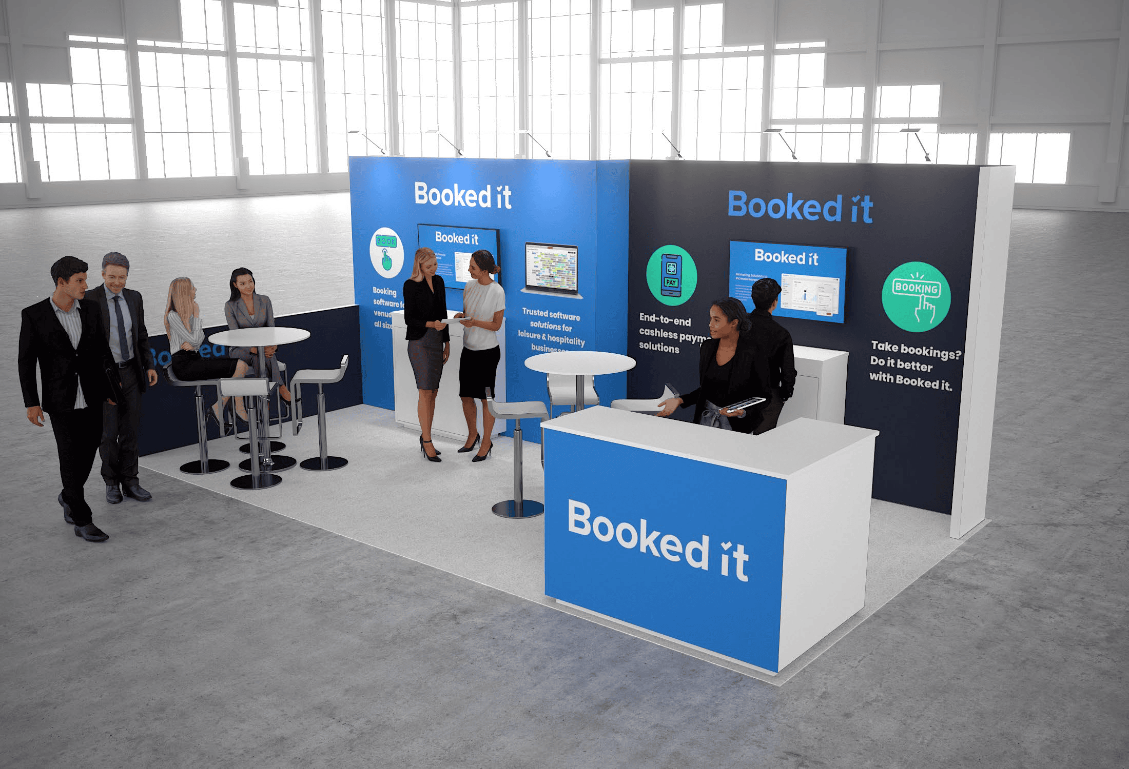 10 x 20 Inline Exhibit Rental — KBIS, Orlando