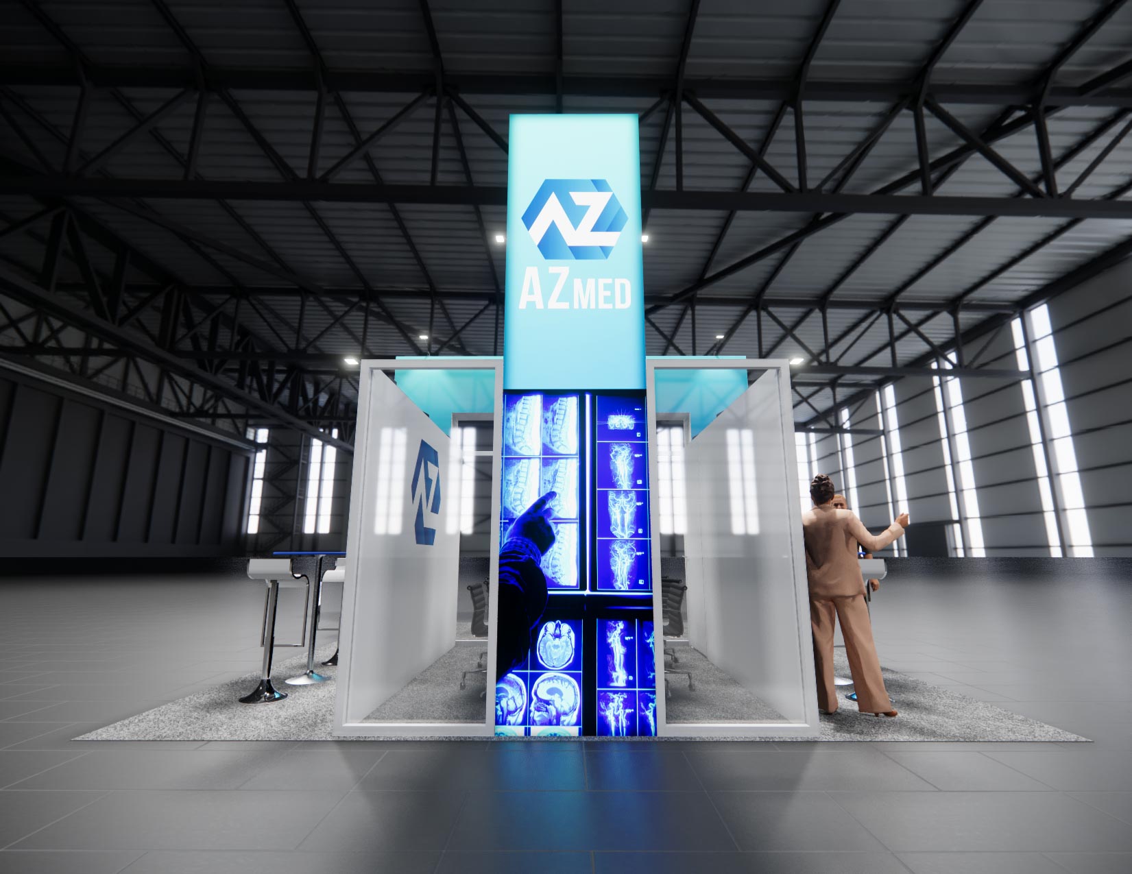 20 x 20 Island Exhibit Rental — Global Pet Expo, Orlando