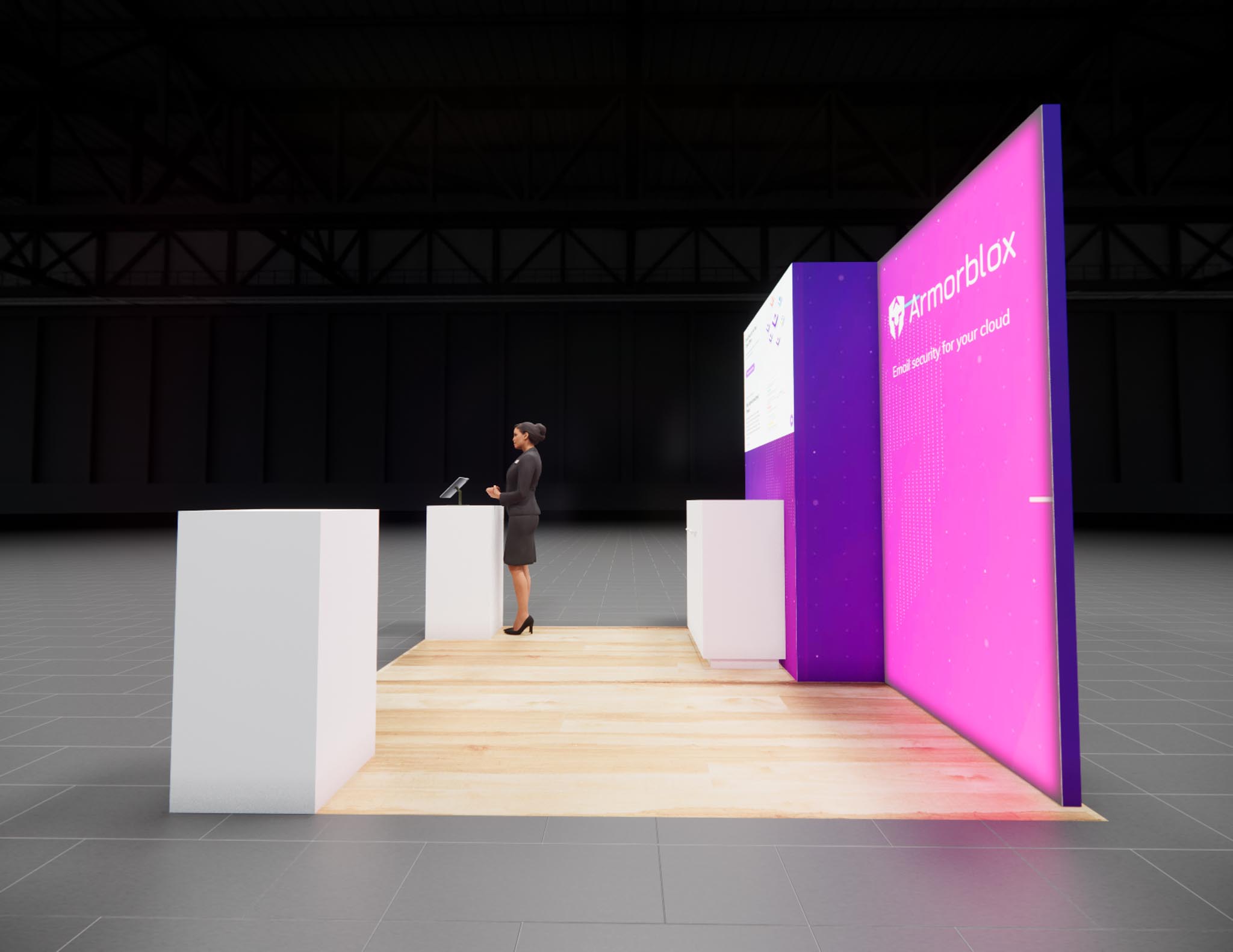 10 x 10 Inline Exhibit Rental — CES, Las Vegas