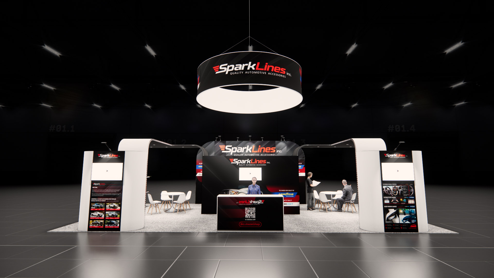 20 x 40 Island Exhibit Rental — IPPE, Atlanta