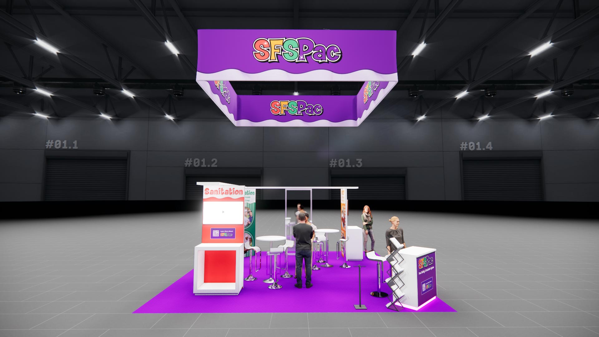 20 x 20 Island Exhibit Rental — MODEX, Atlanta