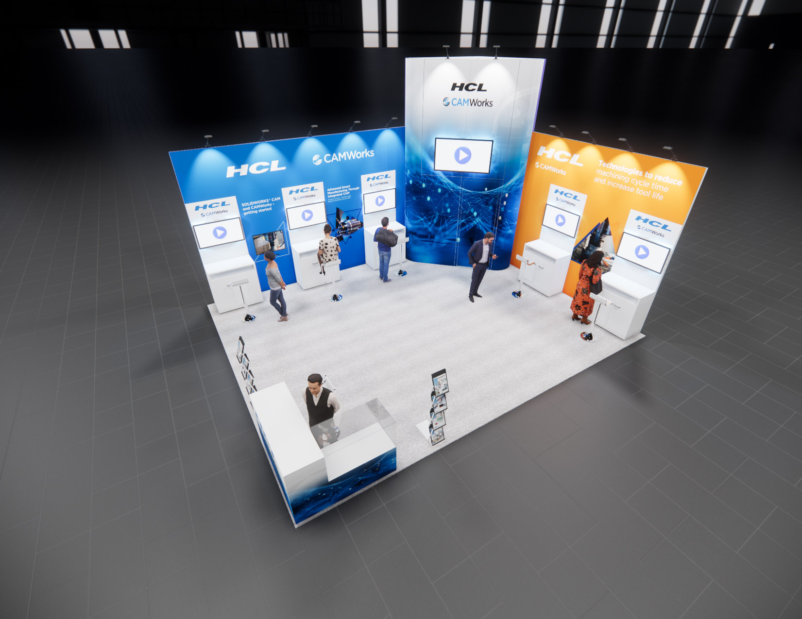 20 x 30 Inline Exhibit Rental — IPPE, Atlanta