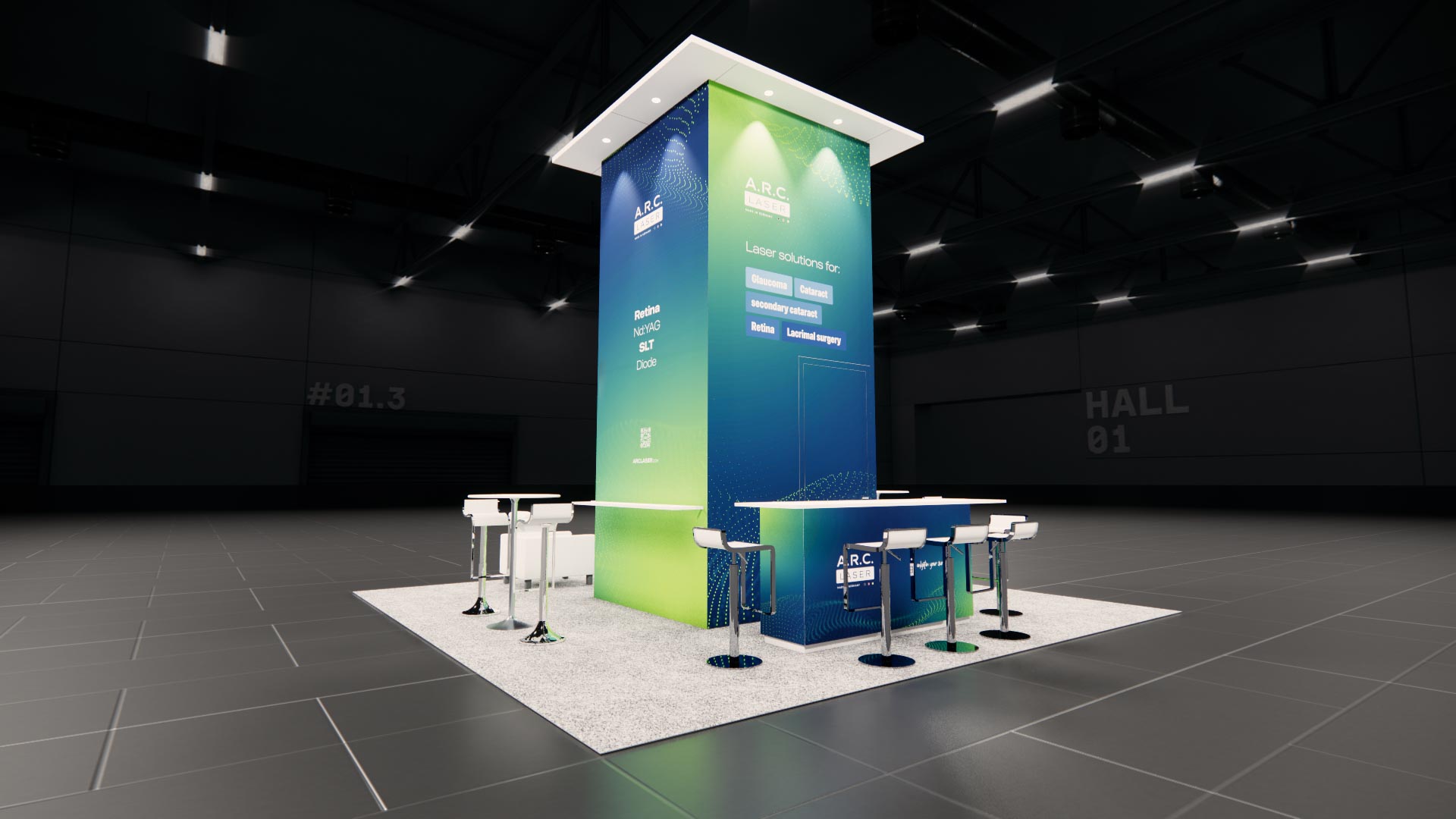 20 x 20 Island Exhibit Rental — Global Pet Expo, Orlando