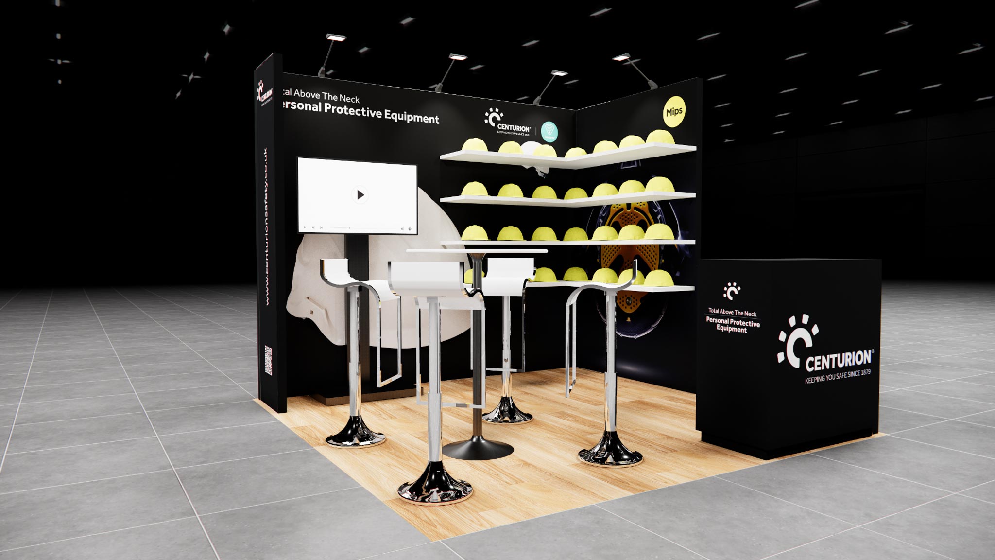 10 x 10 Inline Exhibit Rental — CES, Las Vegas