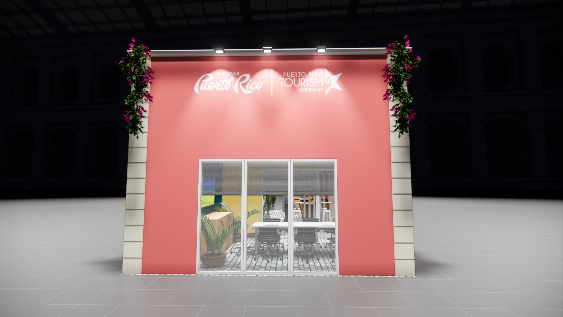 20 x 40 Island Exhibit Rental — IPPE, Atlanta