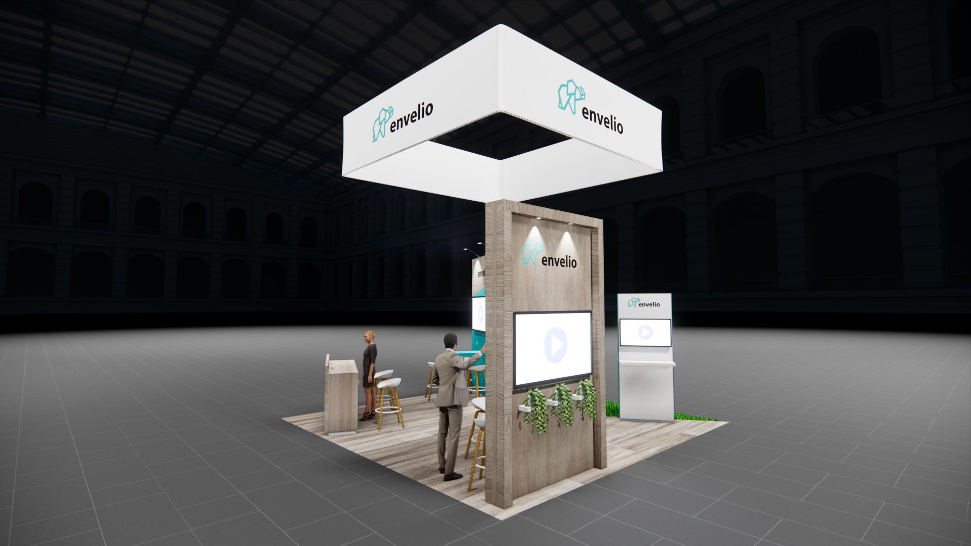 20 x 20 Island Exhibit Rental — Global Pet Expo, Orlando