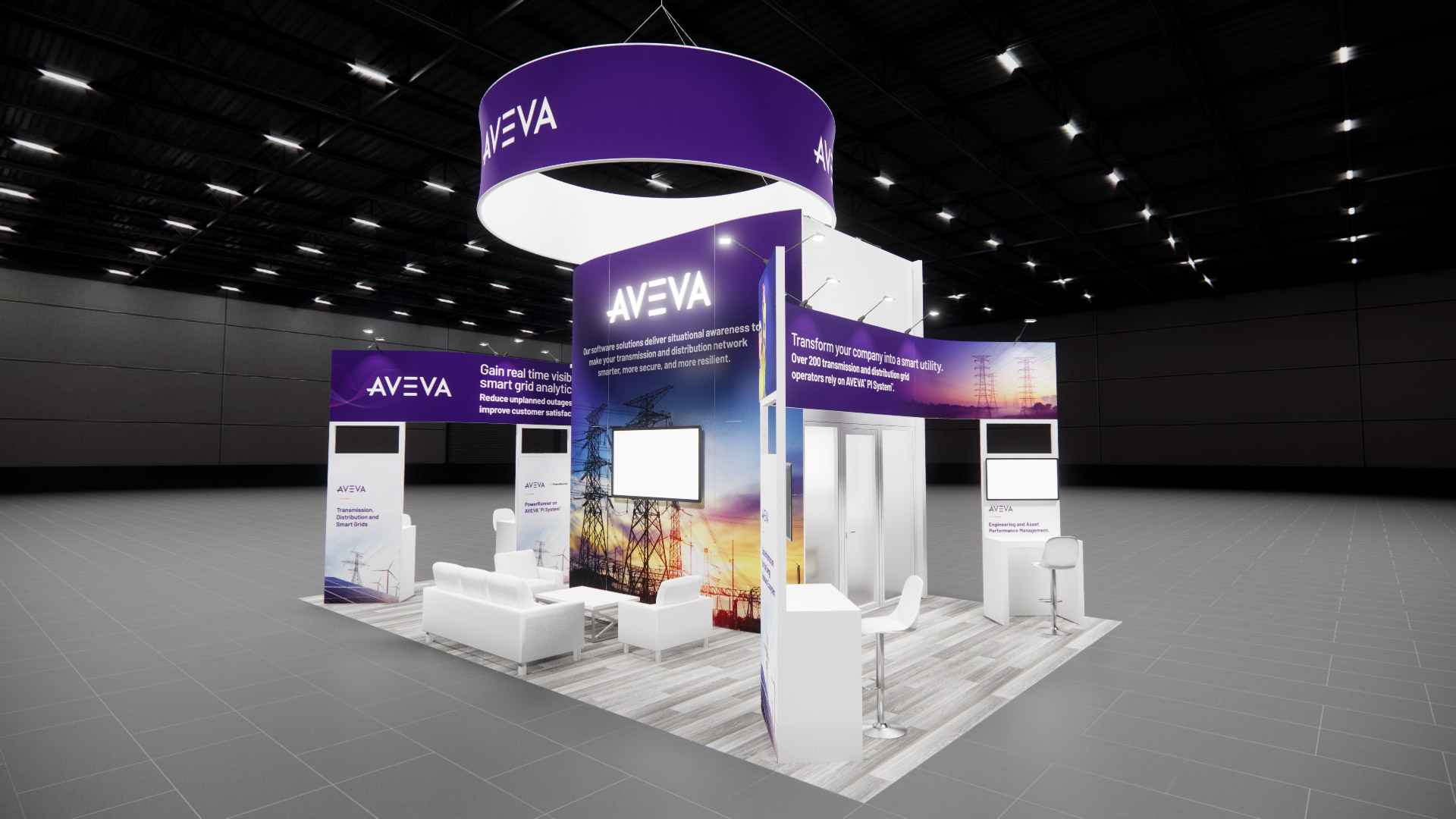 20 x 30 Island Exhibit Rental — SEMA Show, Las Vegas