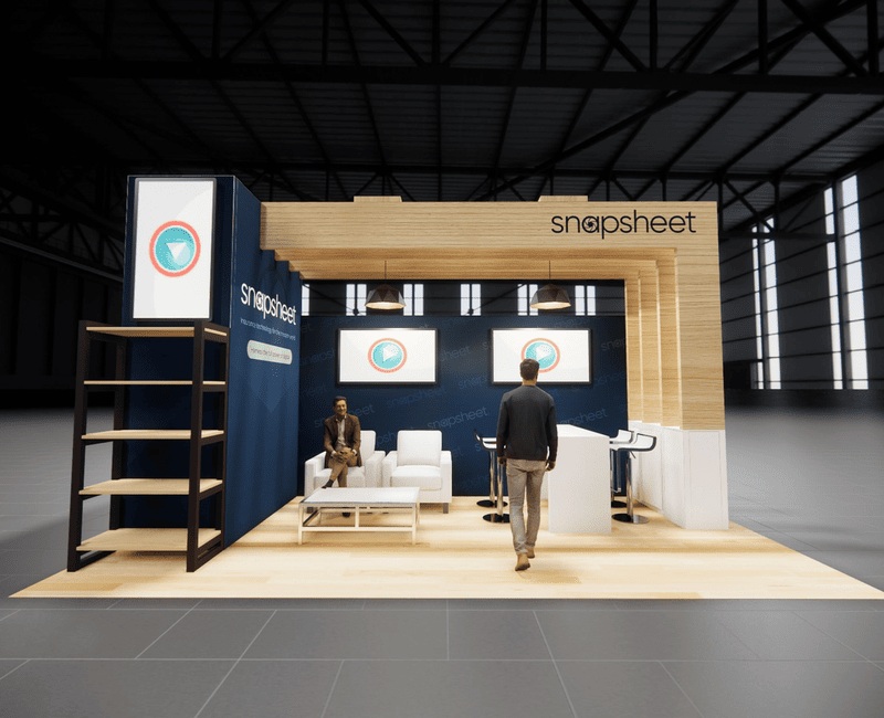 10x20 trade show exhibit rental — 10 x 20 inline exhibit rental — iaapa expo, orlando hero image