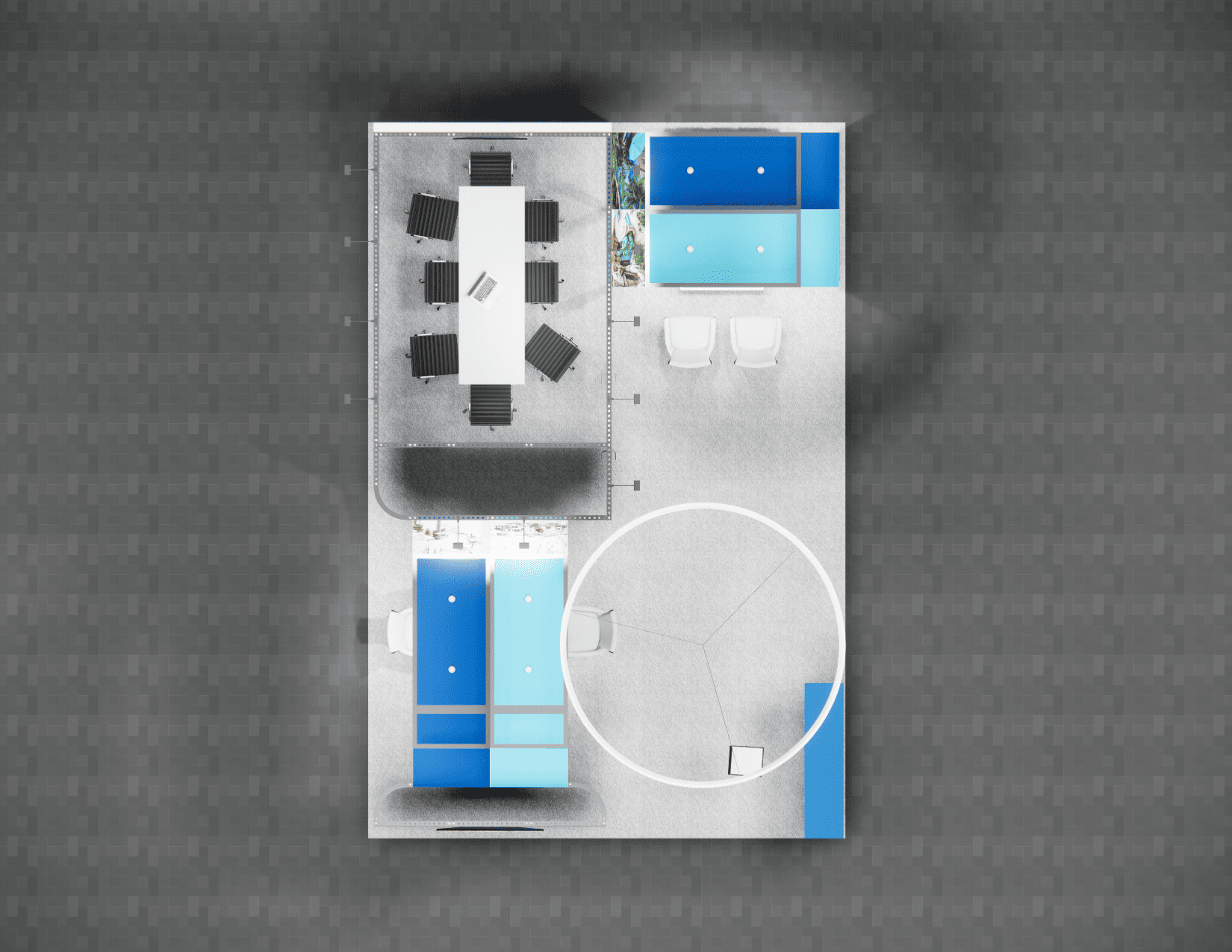 20 x 30 Island Exhibit Rental — IPPE, Atlanta