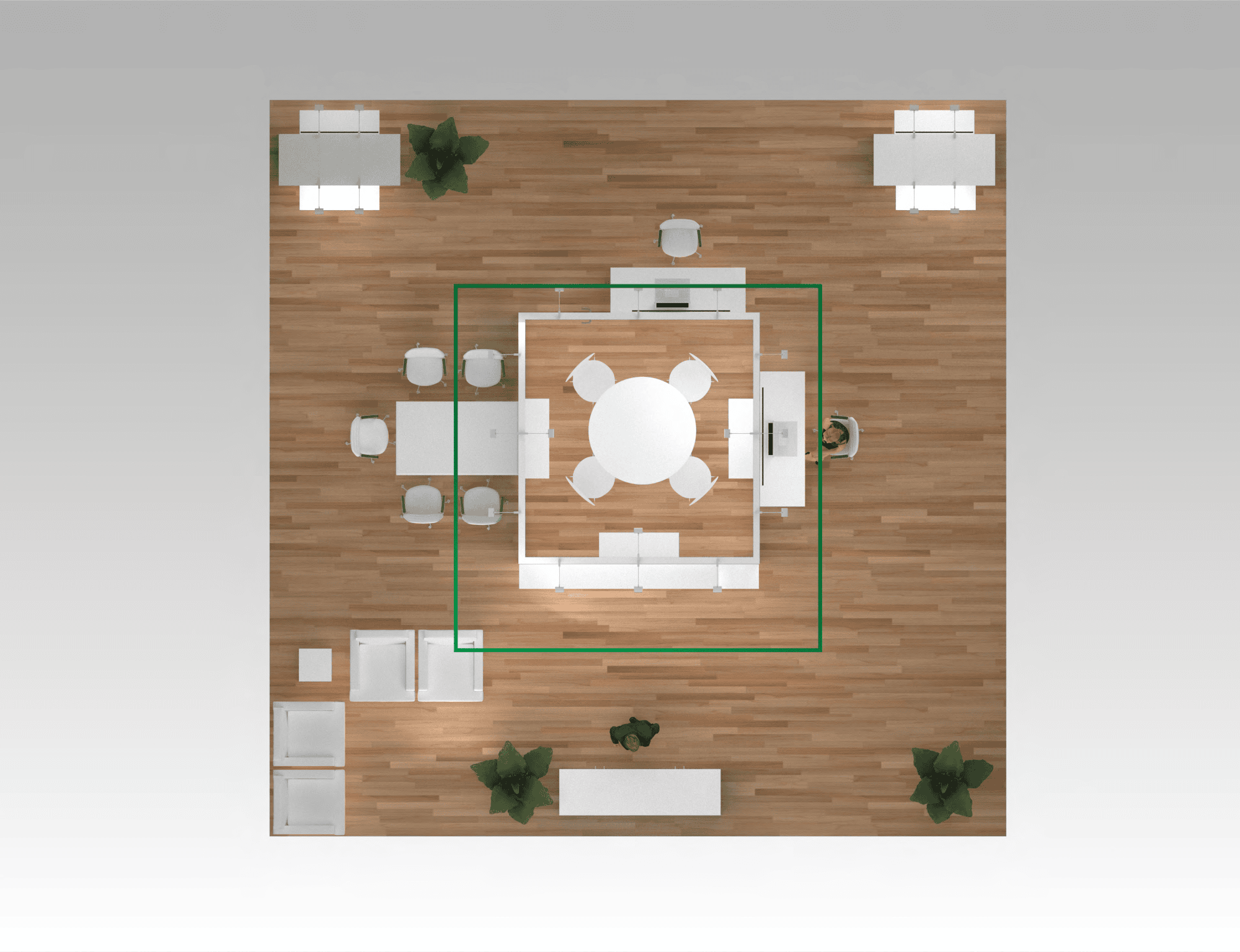 30 x 30 Island Exhibit Rental — IPPE, Atlanta
