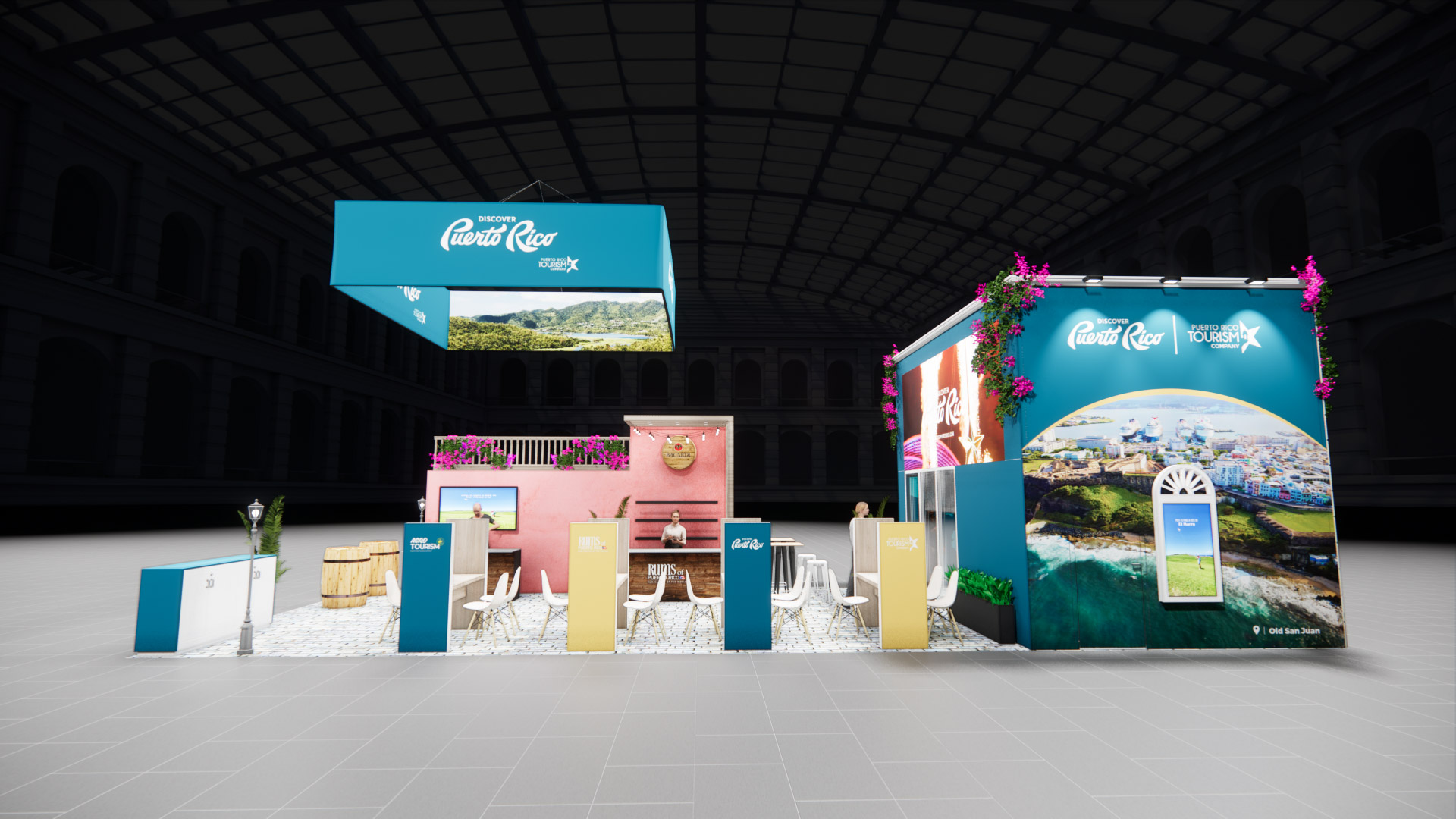 20 x 40 Island Exhibit Rental — IPPE, Atlanta