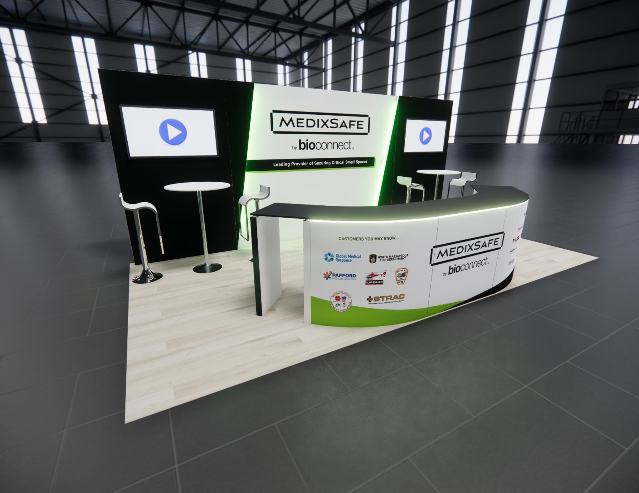 10 x 20 Inline Exhibit Rental — CES, Las Vegas