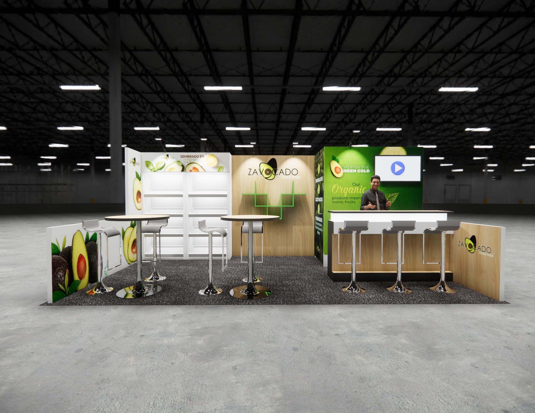 10 x 20 Inline Exhibit Rental — KBIS, Orlando