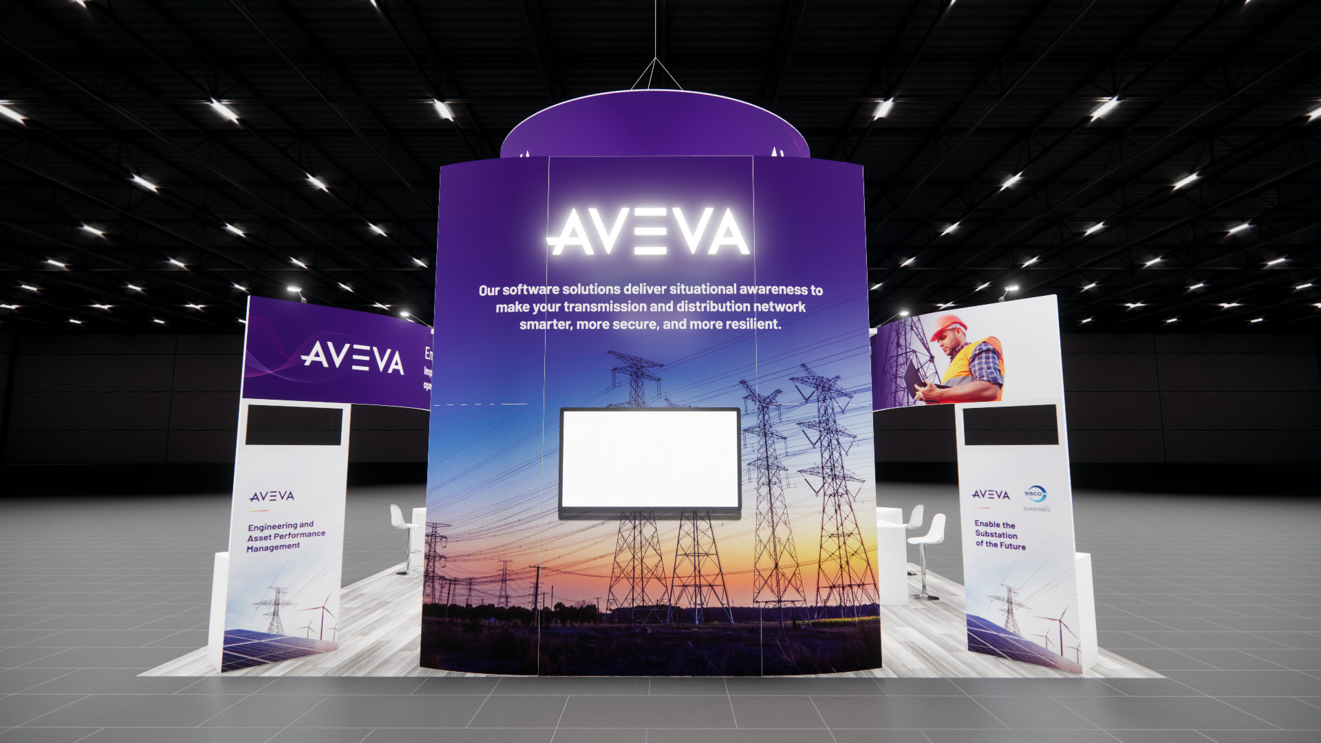 20 x 30 Island Exhibit Rental — SEMA Show, Las Vegas