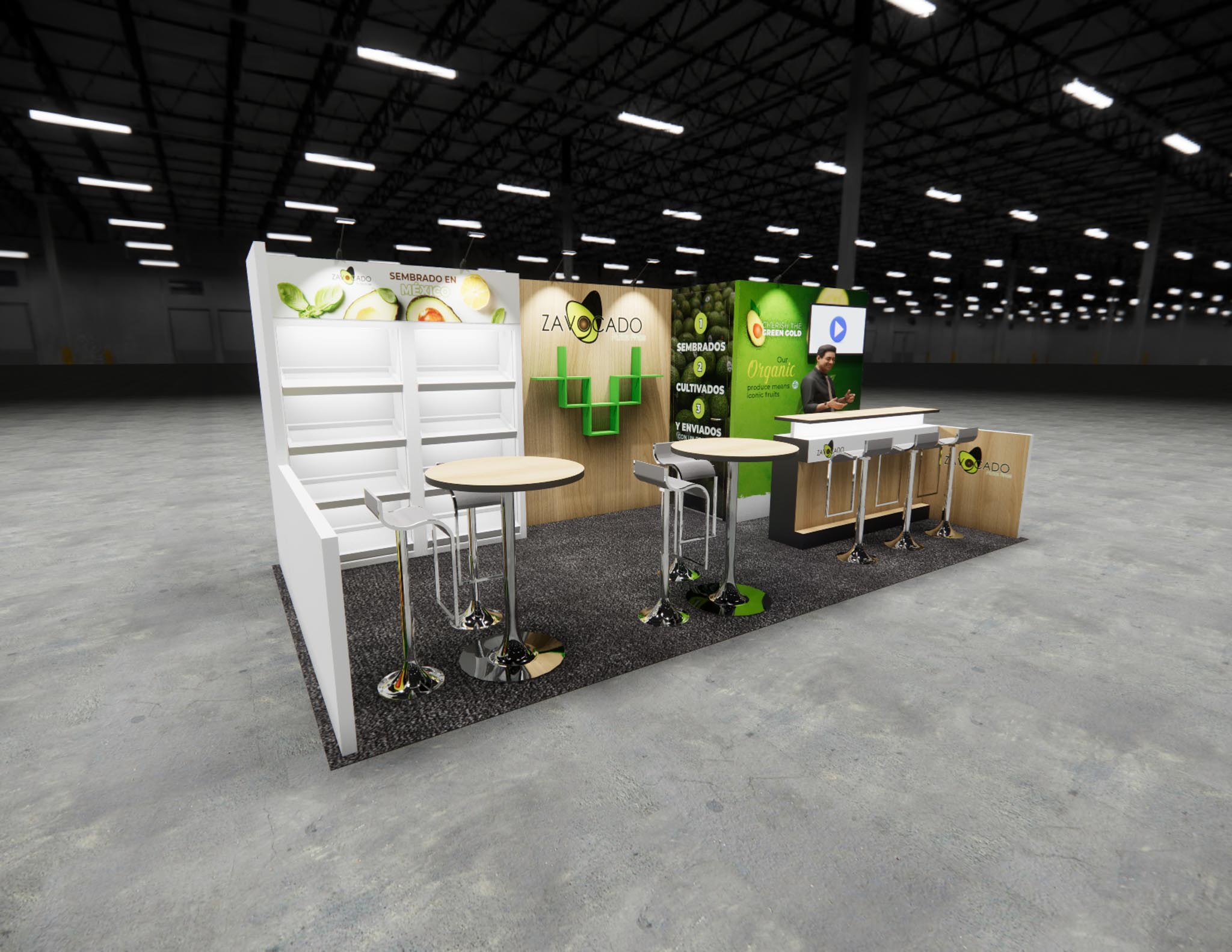 10 x 20 Inline Exhibit Rental — KBIS, Orlando
