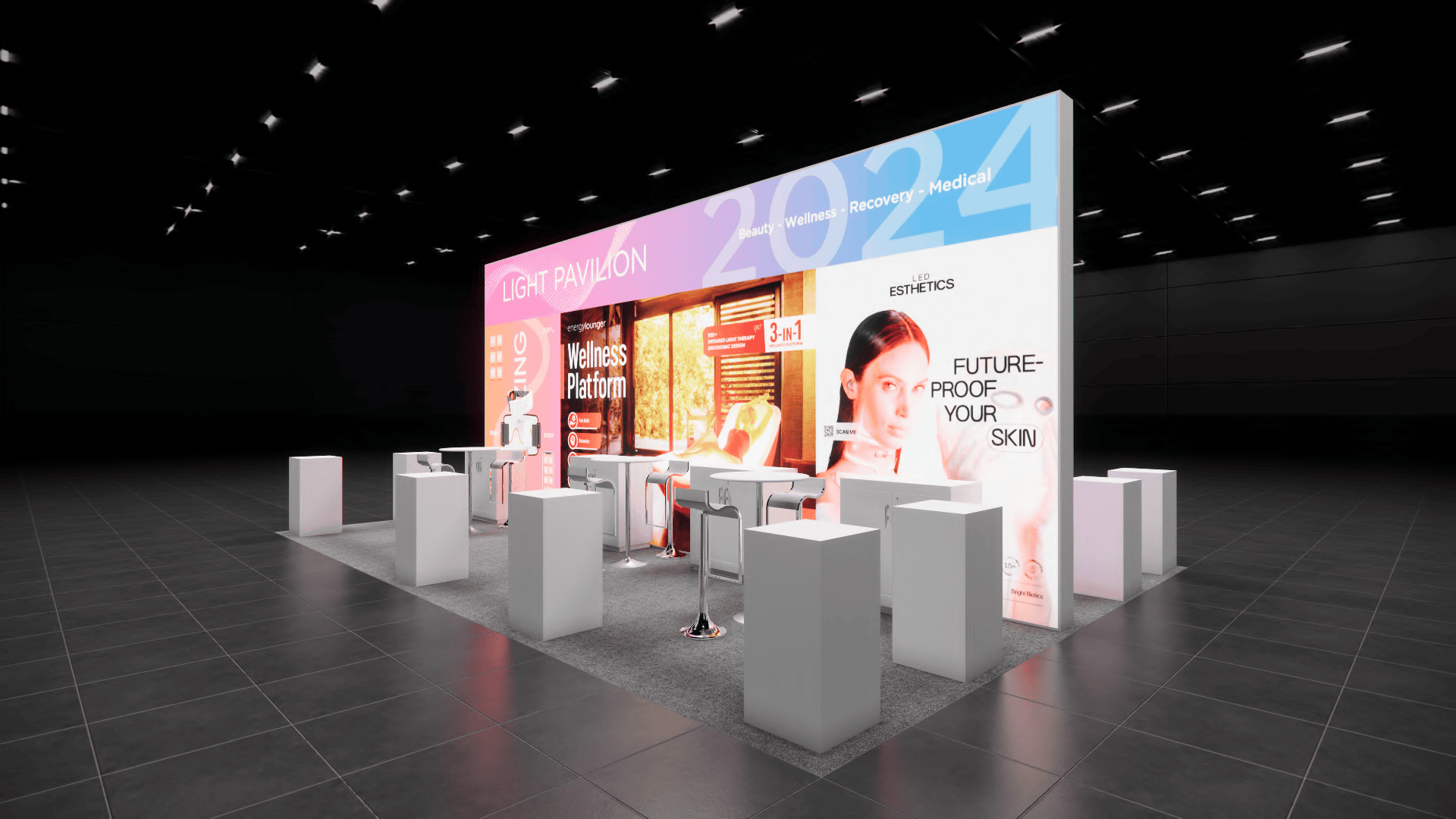 20 x 30 Island Exhibit Rental — IPPE, Atlanta