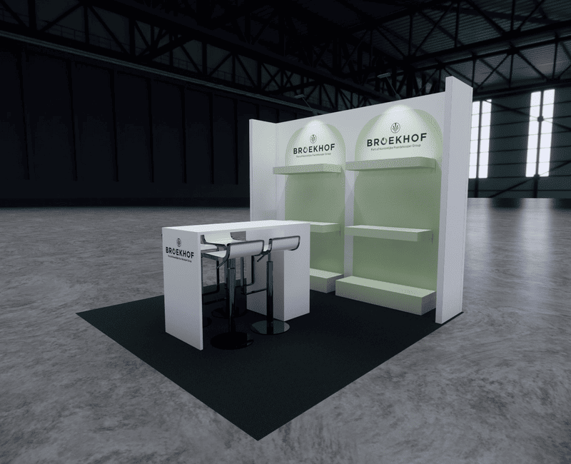 10 x 10 Inline Exhibit Rental — CES, Las Vegas
