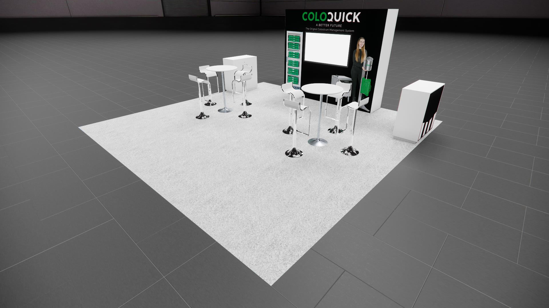 20 x 20 Island Exhibit Rental — NeoCon, Chicago