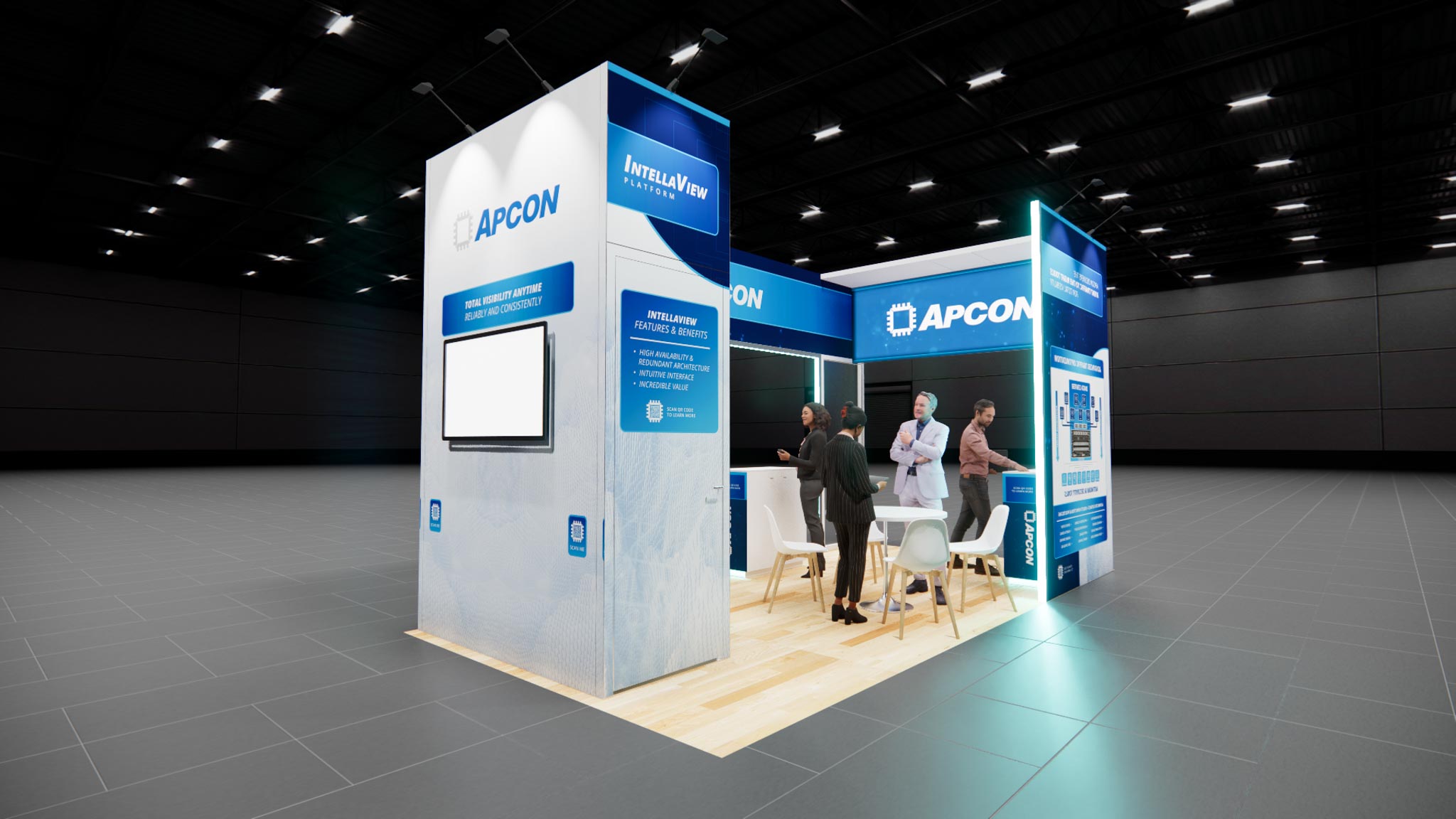 10 x 20 Inline Exhibit Rental — NAB Show, Las Vegas