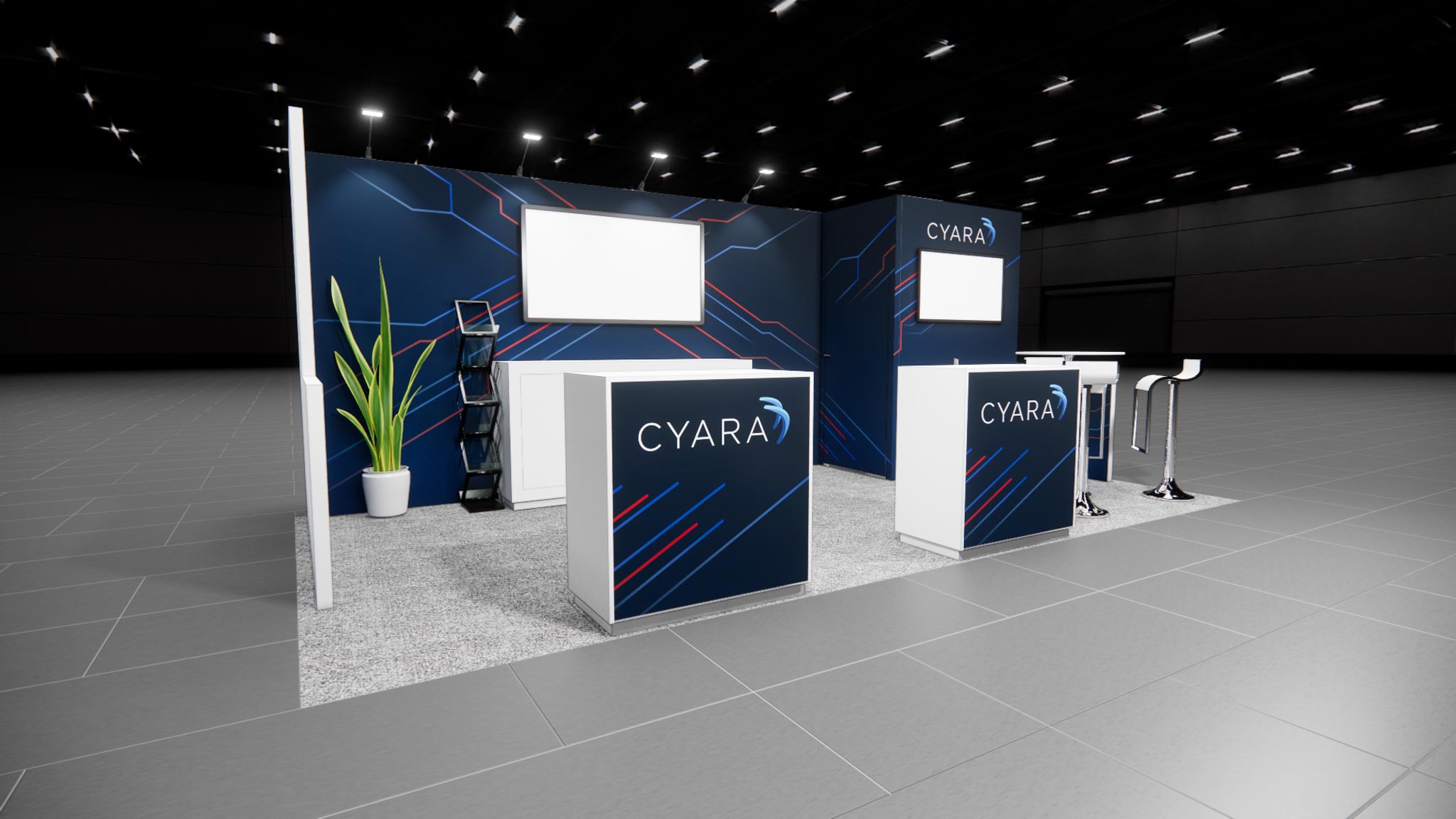 10 x 20 Inline Exhibit Rental — NAB Show, Las Vegas