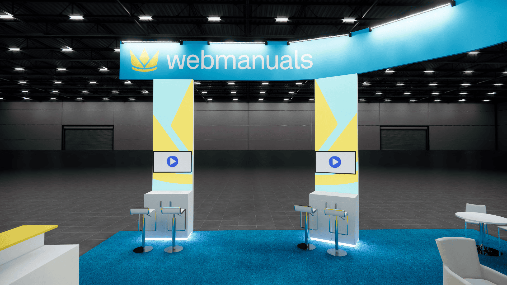 30 x 30 Island Exhibit Rental — MODEX, Atlanta