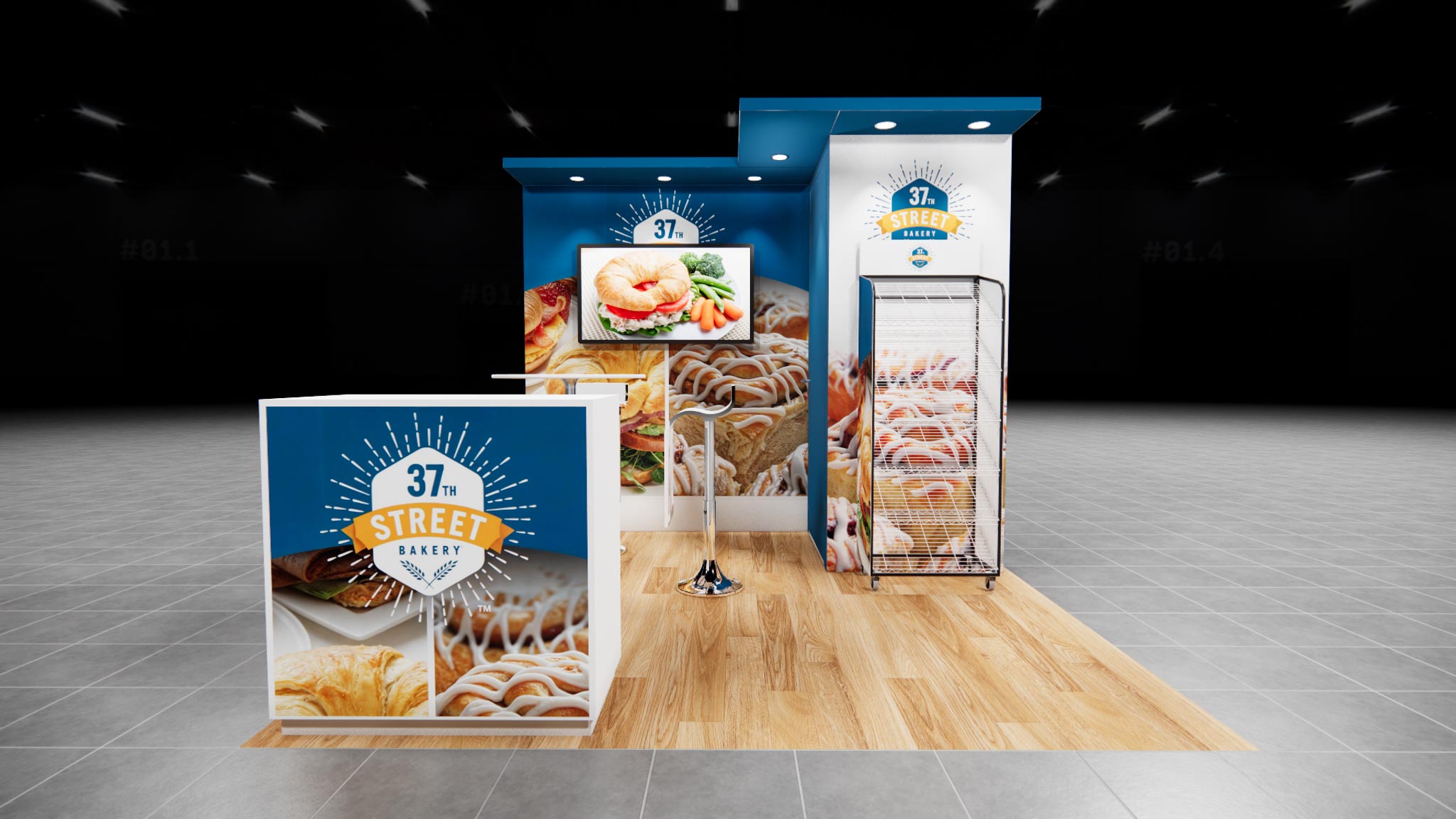 10x10 trade show exhibit rental — 10 x 10 inline exhibit rental — supplyside global, las vegas hero image