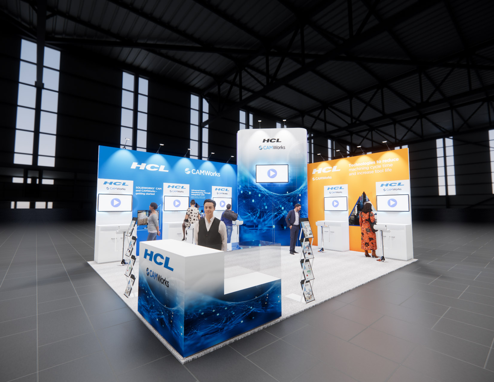 20x30 trade show exhibit rental — 20 x 30 inline exhibit rental — ippe, atlanta hero image