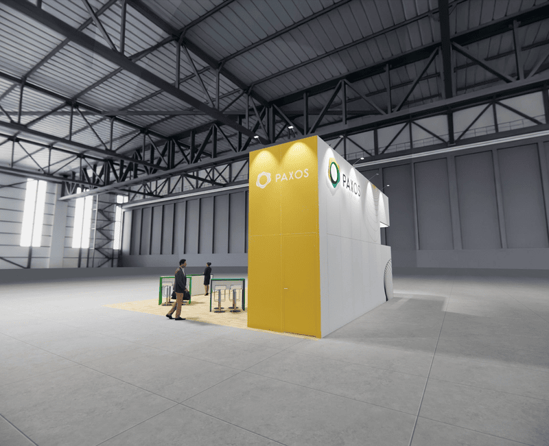 30 x 30 Island Exhibit Rental — NAB Show, Las Vegas