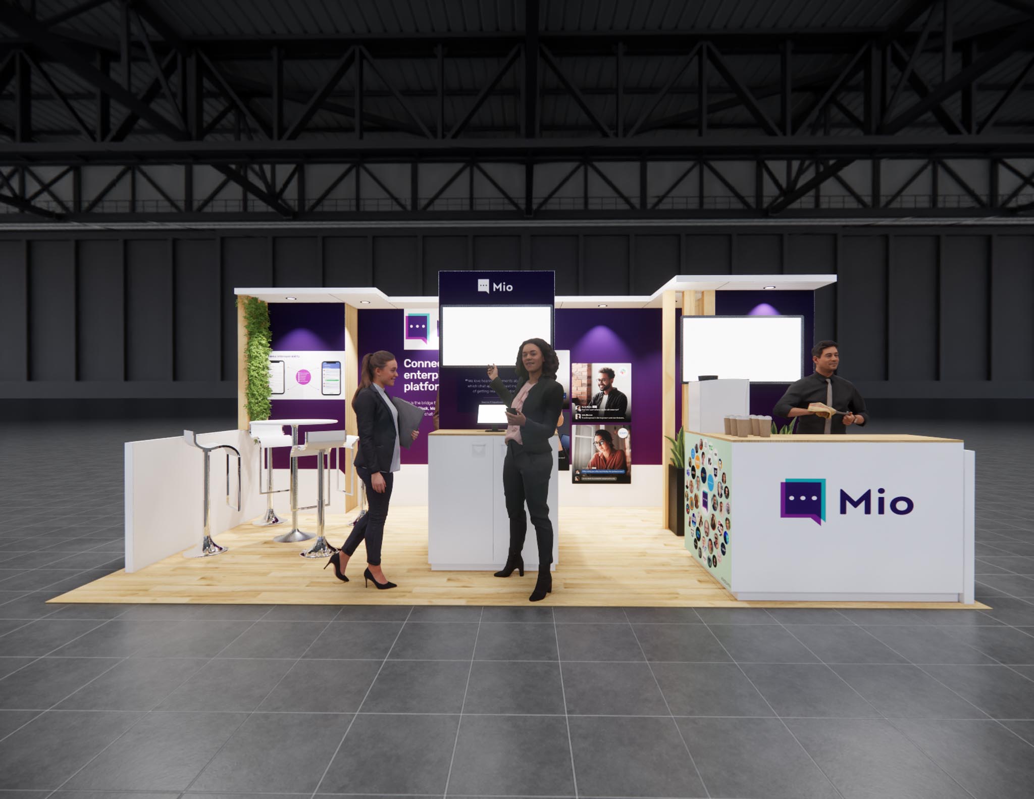 10x20 trade show exhibit rental — 10 x 20 inline exhibit rental — iaapa expo, orlando hero image