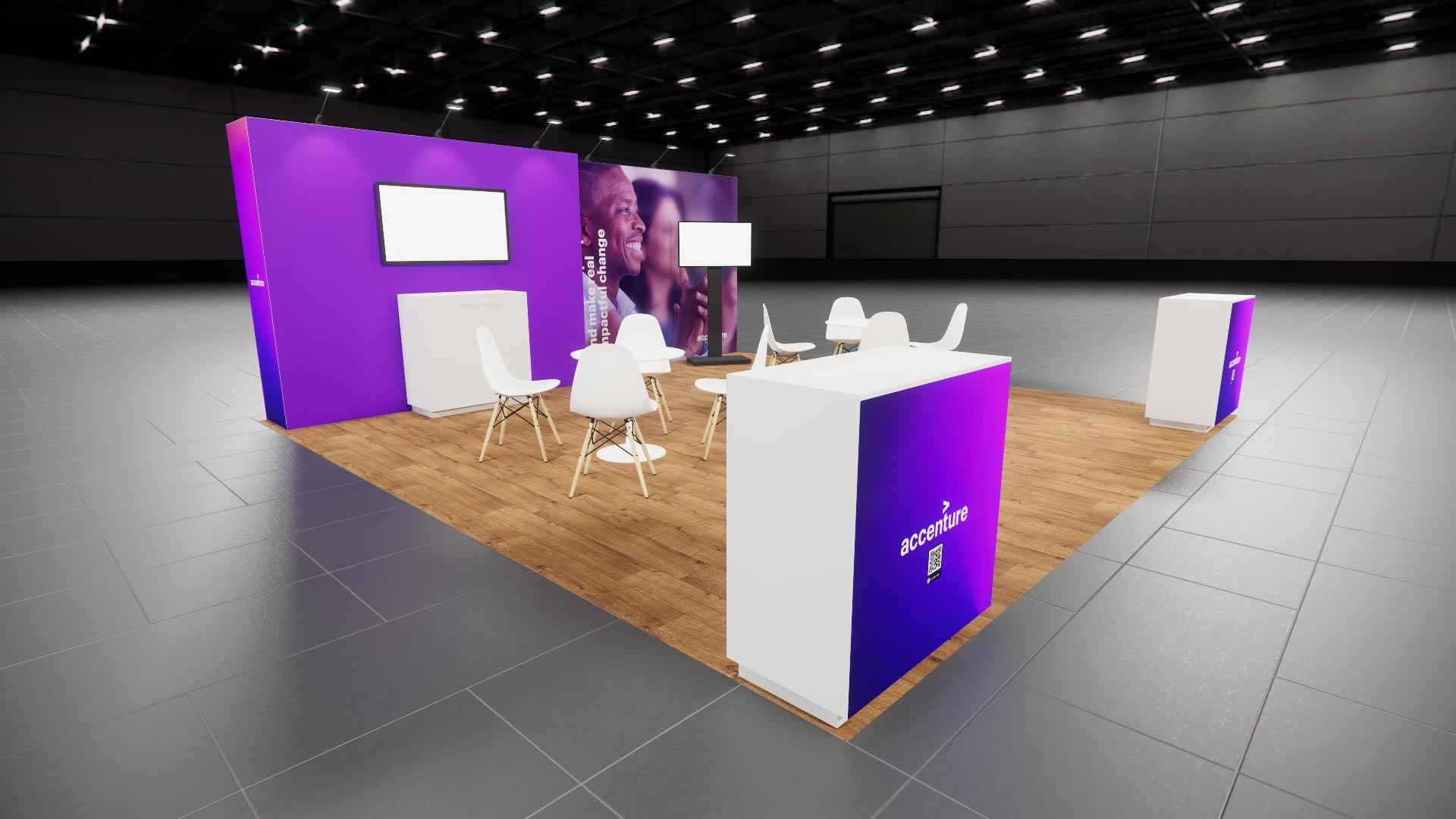 20 x 20 Island Exhibit Rental — MODEX, Atlanta