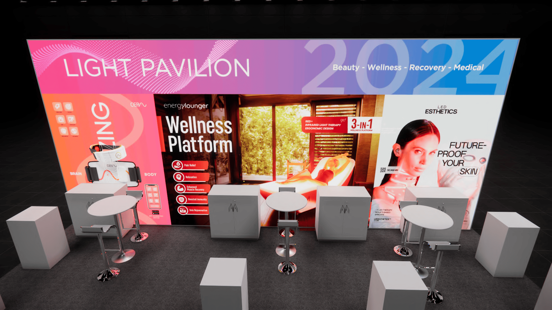 20 x 30 Island Exhibit Rental — IPPE, Atlanta