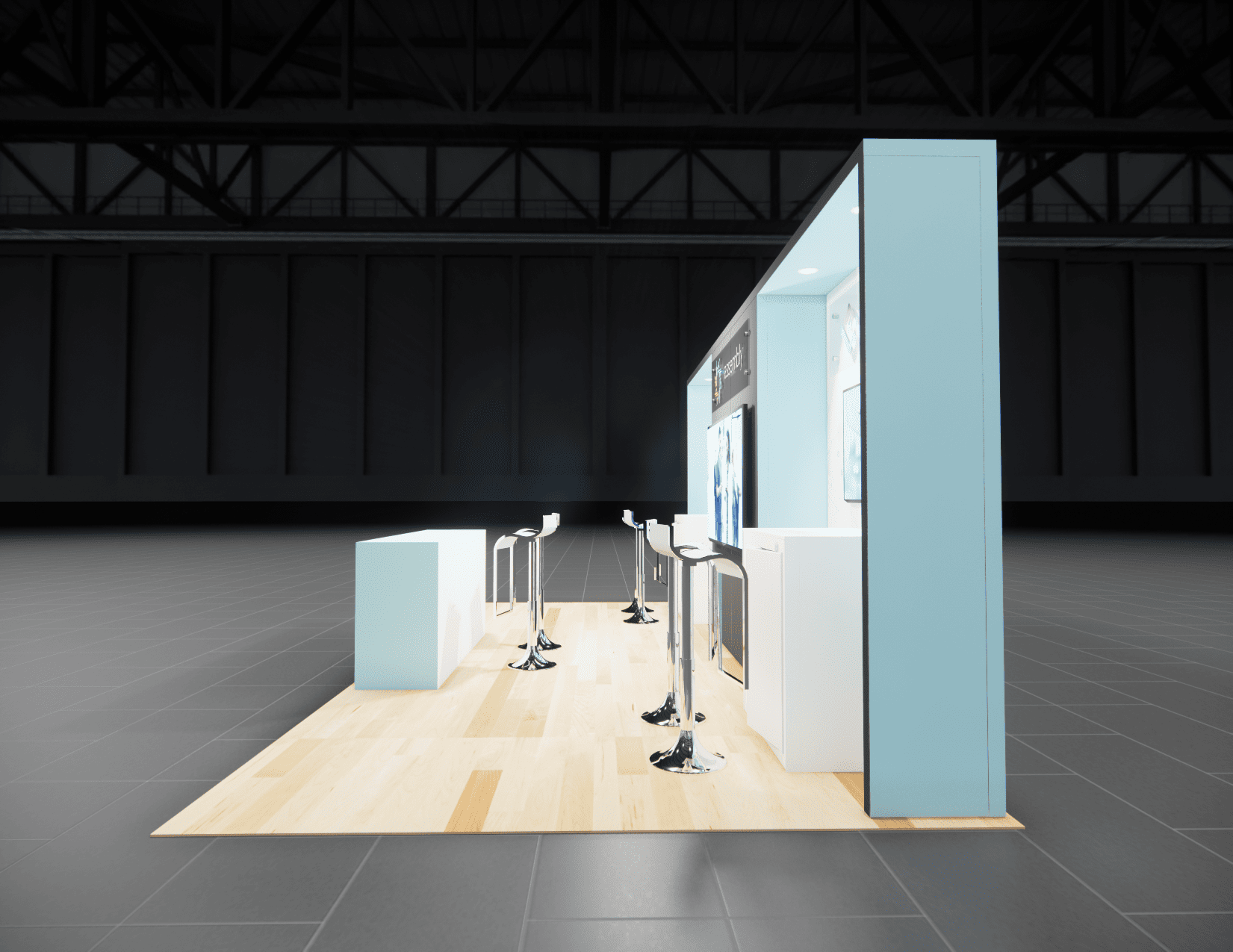 10 x 20 Inline Exhibit Rental — NAB Show, Las Vegas