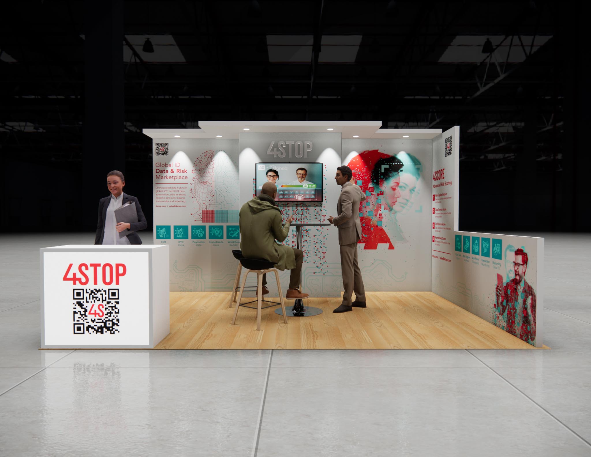 10x20 trade show exhibit rental — 10 x 20 inline exhibit rental — iaapa expo, orlando hero image