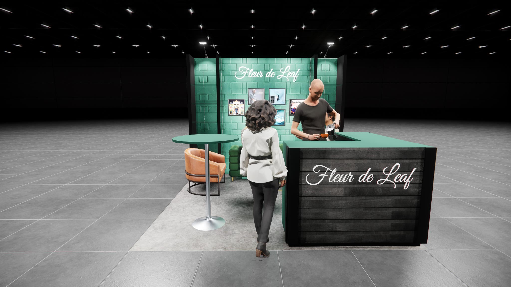 10x10 trade show exhibit rental — 10 x 10 inline exhibit rental — global pet expo, orlando hero image