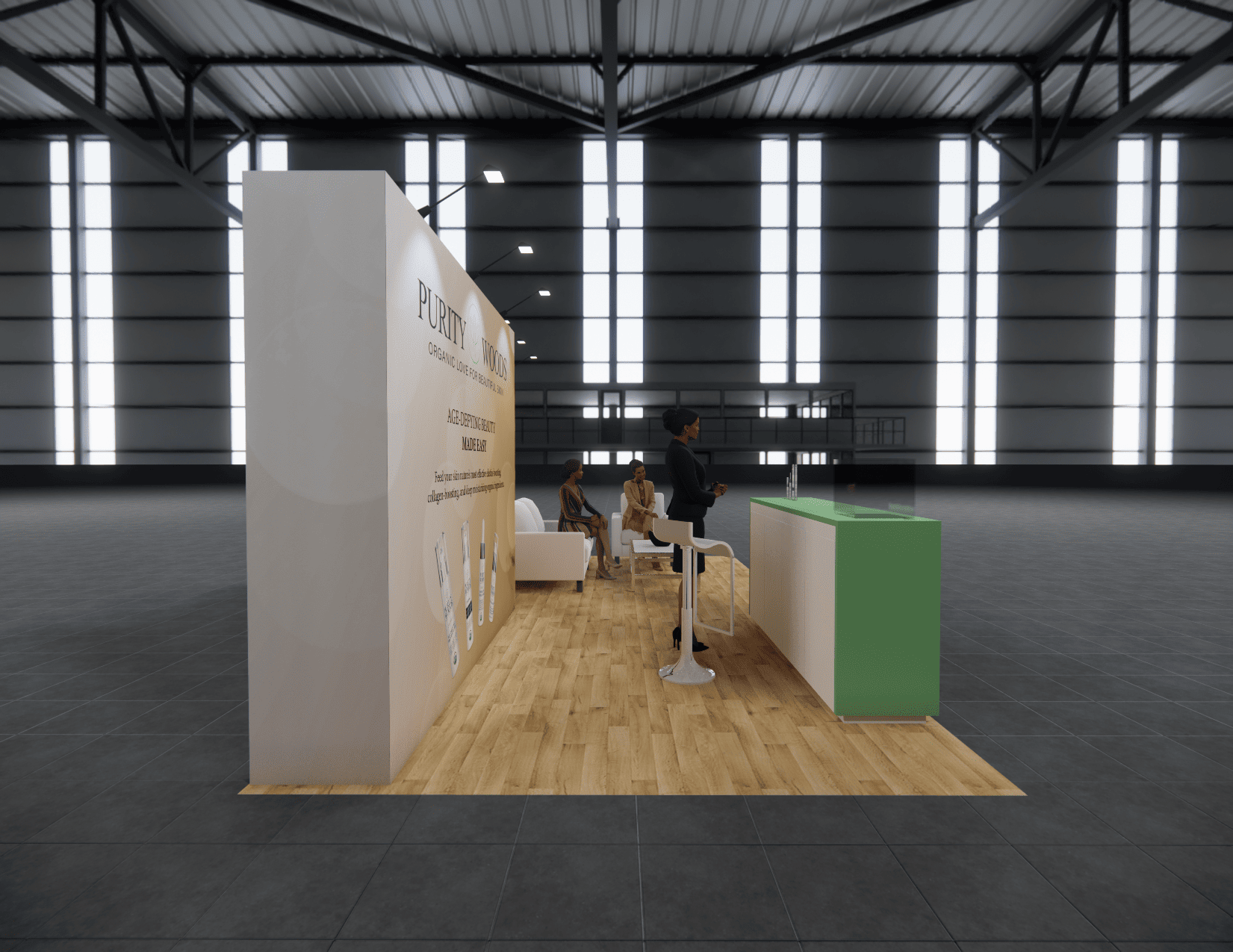 10 x 20 Inline Exhibit Rental — NAB Show, Las Vegas