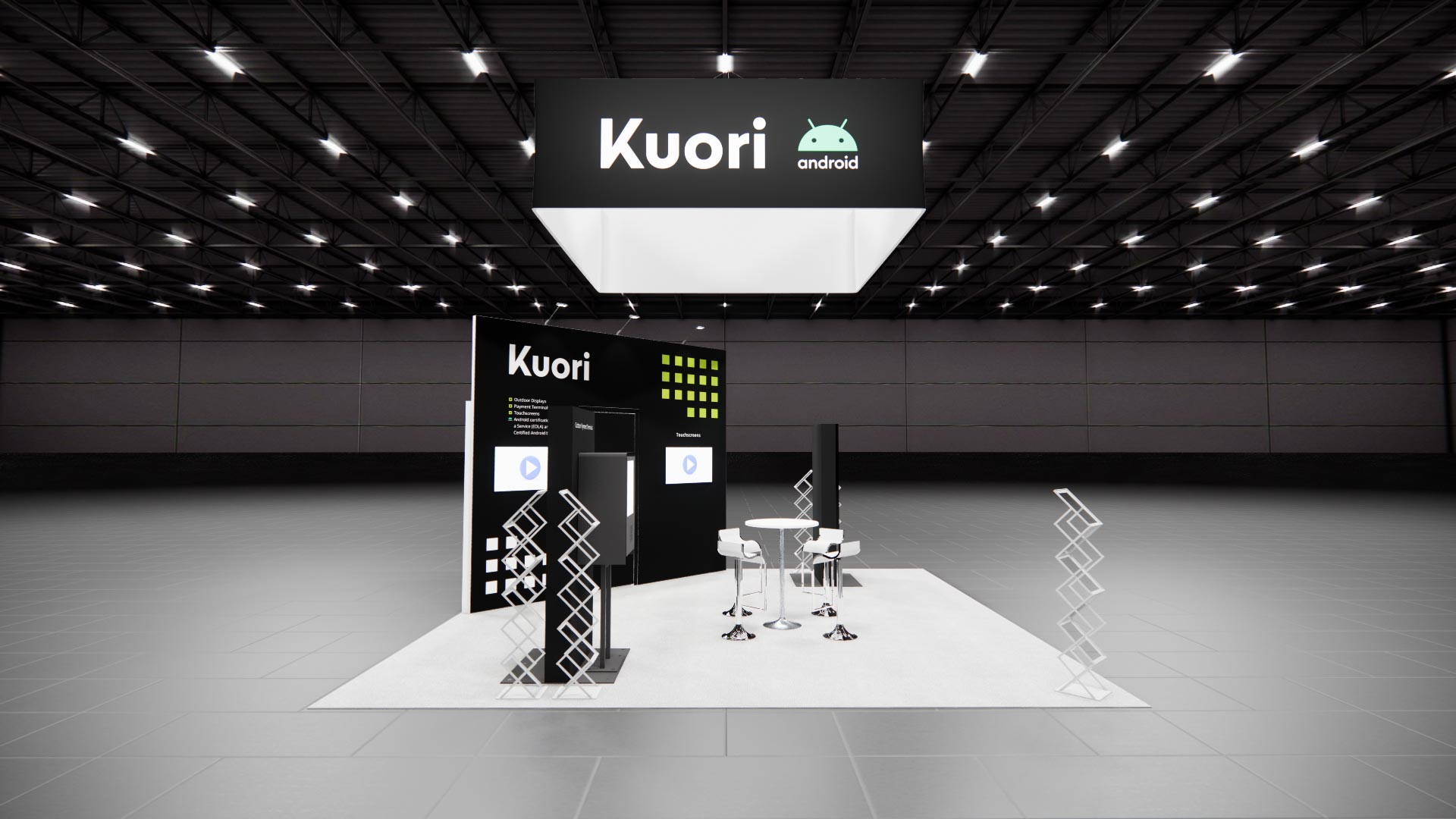20x20 trade show exhibit rental — 20 x 20 island exhibit rental — global pet expo, orlando hero image