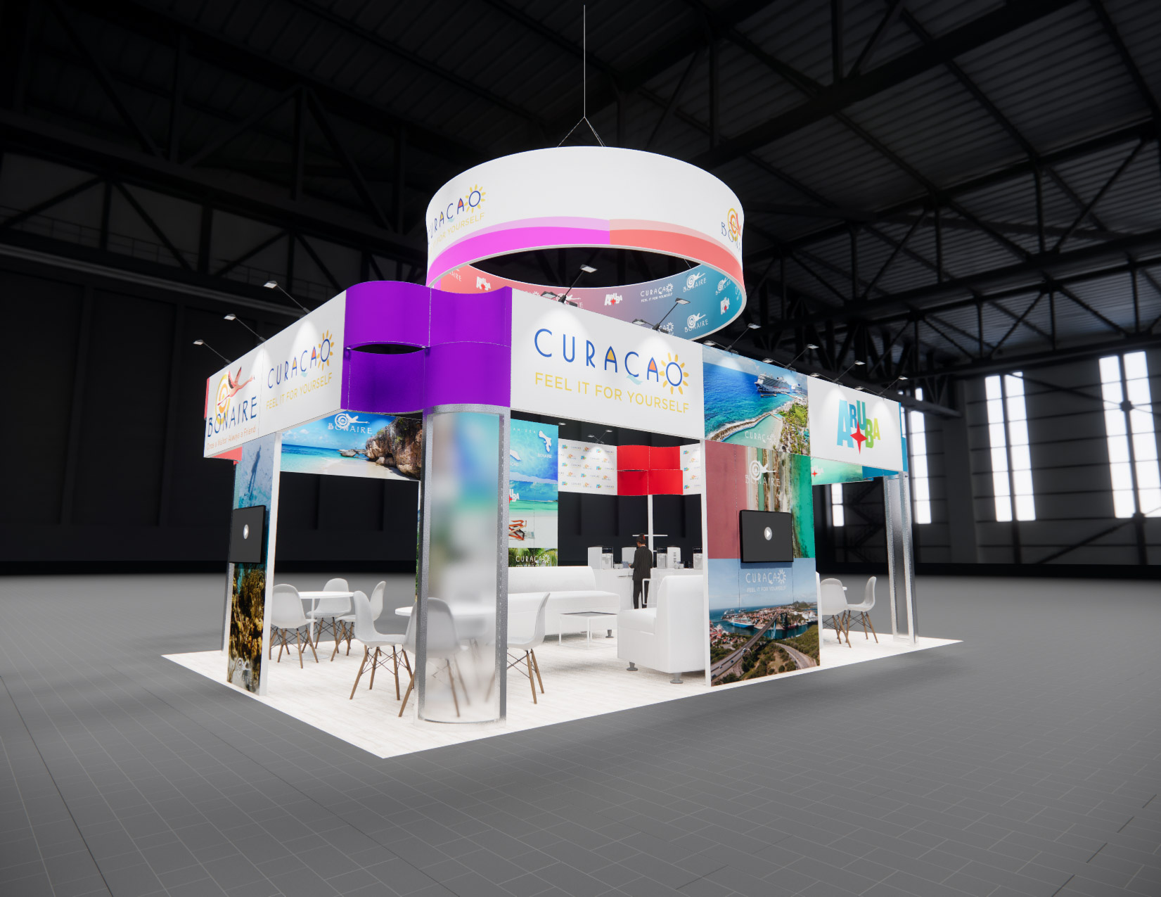 20 x 30 Island Exhibit Rental — PACK EXPO Las Vegas, Las Vegas
